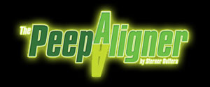 Peep Aligner Eliminates Tubes & Stops Peep Rotation