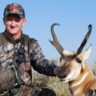 Jay Gregory with a nice antelope