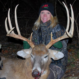 Tammy Gregory Takes a Tall-Tined Trophy